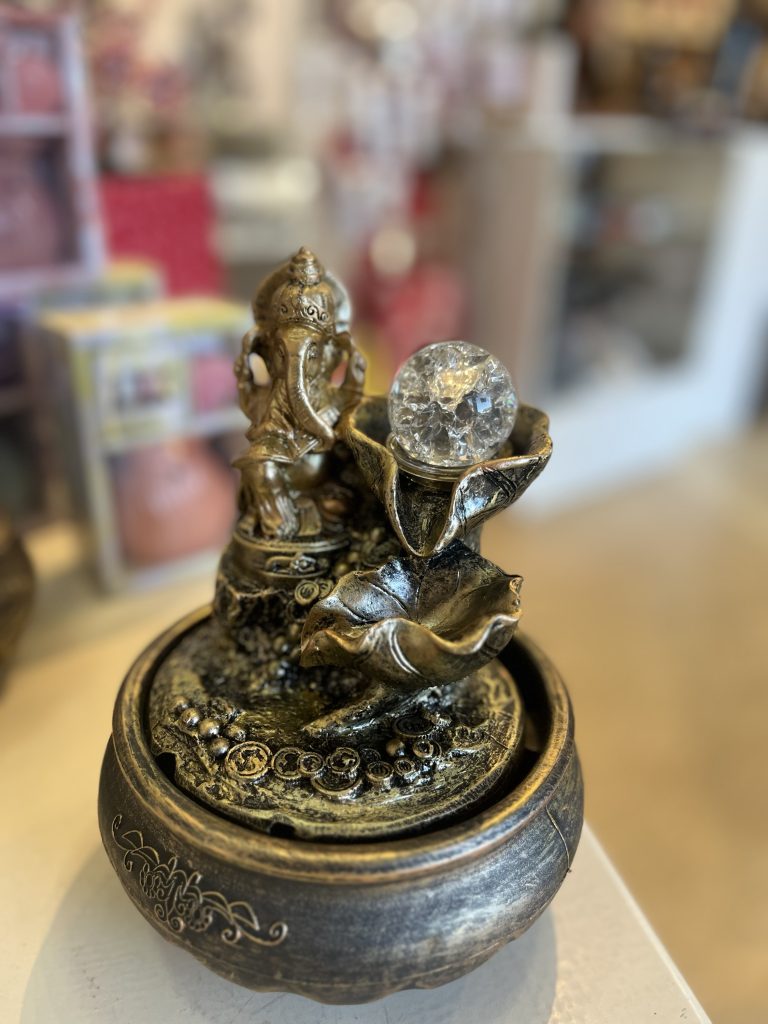 Fuente de agua Ganesha 20 cm